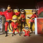 5 Piece INCREDIBLES Figure Set - LOOSE