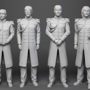 The Beatles - Sgt Pepper - Standing or Band Pose