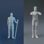 LOST IN SPACE - THE KEEPER - 5 Piece Set - 1:35