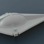 SMALLVILLE SHIP with Key - 2 piece set