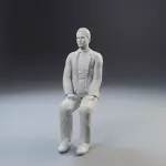 Patrick McGoohan - The Prisoner - 2 figure set - 1:24 1:18