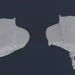 VOYAGE TO THE BOTTOM OF THE SEA - 3 PIECE - FLYING SUB and SEA LAB