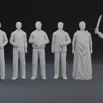 Animal House - Set of 20 Figures - 1:24
