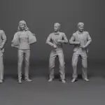 Footloose 7 Figure Set