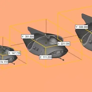 Spindrift Land of the Giant 3D Printed - Custom Sizes Available - One Piece