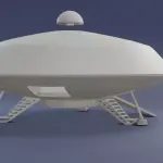 Lost In Space Jupiter 2 Chariot Ramp Space Pod Hatch Cargo Lift