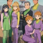 Lost In Space "Anime" 7 Figure Set 3D Print 1:35 1:24 John Don Maureen Judy Will