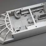 Voyage to the Bottom of the Sea Seaview Interior 3D Print 4inch + Figures Custom