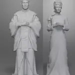 Star Trek - Sarek and Amanda Grayson - 2 Figure Set - 1:32