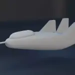 Six Million Dollar Man - Space Ship In-flight & Landed and Recovery - 7 Piece Set