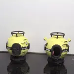 VOYAGE TO THE BOTTOM OF THE SEA - 4 Piece Set - 2 DIVING BELLS - MINI SUB - MISSILE