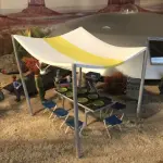 Lost In Space - Jupiter 2 Campsite Chairs Canopy and Equipment - 11 Piece Set - 1:35