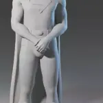SUPERMAN Christopher Reeves OR George Reeves - 6 inches Tall