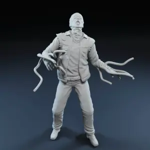The Thing - Macready Flamethrower Blood Testing and Dogs - 8 Figure Set - 1:24