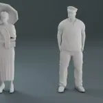 Gilligan's Island - 12 Figures - 1:35 1:24