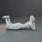 I Dream of Jeannie - Set of 2 Jeannie & Evil Sister Reclining Pose - 1:24