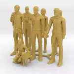 Land of the Giants - 1:64 1:43 1:32 - Steve Dan Valerie Mark Betty Fitzhugh - Stand or Seated