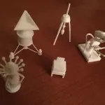 Lost In Space - 7-piece Campsite Equipment - 1:35