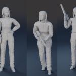 Various Star Wars figures - Leia Mon Mothma Madine Bail Organa Gen Dordona 1:32 1:24