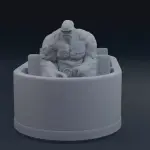 Fantastic Four 4 - Fantasticar - 5 piece Set - 1:35