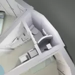 Lost In Space Jupiter 2 LOWER-LEVEL - 1:35 - 8 pieces