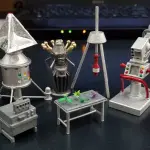 Lost In Space - 7-piece Campsite Equipment - 1:35