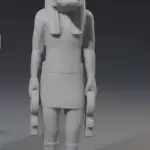 LOST - TV SHOW CAST Collection - Taweret Statue, The Smoke Monster and Pregnant Claire