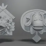 Banana Splits Characters - Cuckoo and Mouse