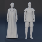 Various Star Wars figures - Leia Mon Mothma Madine Bail Organa Gen Dordona 1:32 1:24