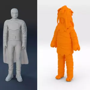 Lost In Space - IDAK and Carrot Man - 2 Figure Set - 1:24