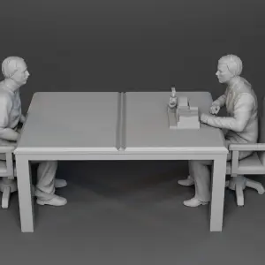 BLADE RUNNER - Leon Kowalski Voight-Kampff Test - 1:24 - 5 Piece Set - 3D Print