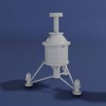Lost in Space - The Ruler and John Robinson - 3D printed - 3 Piece Set