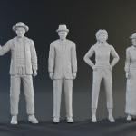 THE BEVERLY HILLBILLIES - 6 FIGURES - 1:24 1:18 1:12