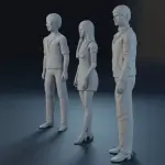 THE MOD SQUAD - Linc Julie Pete - 3 Figure Set - 1:24 1:18