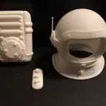 Lost in Space - John Robinson HELMET AIR TANK CONTROLLER - 1:6