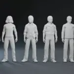 LOST - TV SHOW CAST Collection - 46 Figures - 1:24 1:18