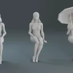Gilligan's Island - 12 Figures - 1:35 1:24
