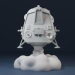 Lost In Space - SPACE POD 1:35 1:24 - Rear Hatch - Open or Closed