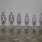 LOST IN SPACE - Robinsons, Don and Dr Smith - Silver, Casual or Parka Attire UNPAINTED 1:35 1:24