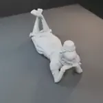 I Dream of Jeannie - Set of 2 Jeannie & Evil Sister Reclining Pose - 1:24