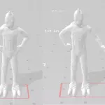 Land of the Lost 8 Piece 3D Print Set 3 Sleestak Chaka Enik Rick Will Holly 1:18
