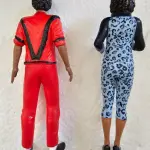 Michael Jackson Ola Ray - Thriller - 4 Figure Set 1:24 1:18
