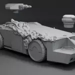 Aliens APC and 4 Figure Set - 1:35