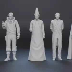 Lost In Space - Aliens and Villains - 9-piece - 1:24