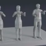 Land of the Giants - Cage Figure Set - Valerie Fitzhugh Betty - 1:35