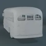 The Partridge Family Bus - 10" 6 Piece Bus and 7 FIGURES - 1:35