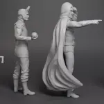 Doc Savage - 12 Figure Set - 1:18 (4")