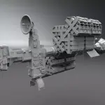 2001: A Space Odyssey Discovery - 2010: Alexei Leonov Spaceship - 7 inches