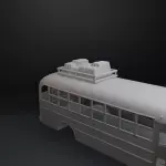 The Partridge Family Bus - 10" 6 Piece Bus and 7 FIGURES - 1:35