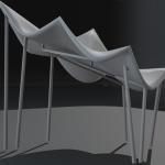 Solar Shield for the Chariot with Robinson Family under Solar Blankets - 3D printed 1:35